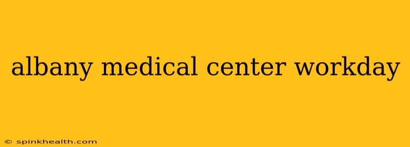 albany medical center workday