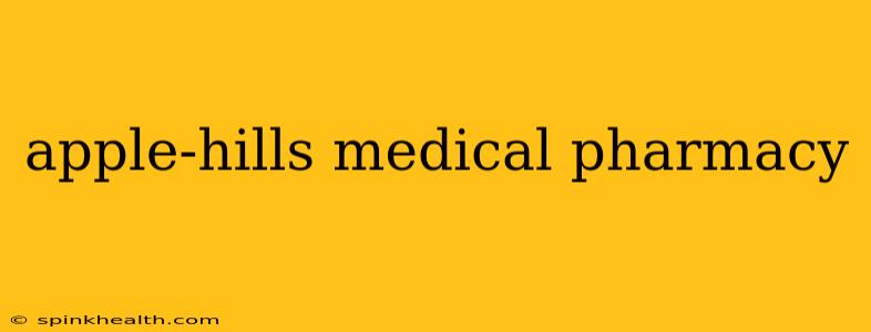 apple-hills medical pharmacy