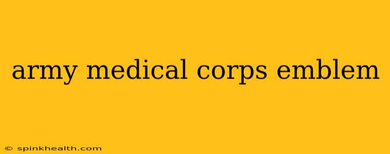 army medical corps emblem
