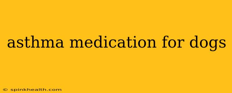 asthma medication for dogs
