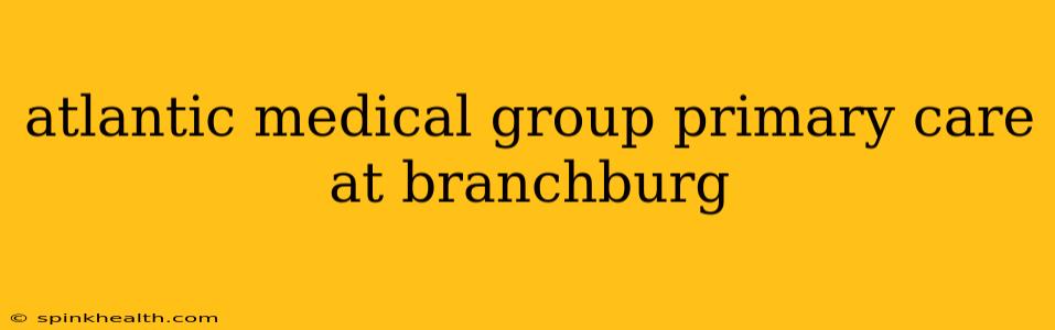 atlantic medical group primary care at branchburg