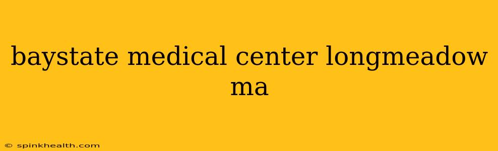 baystate medical center longmeadow ma