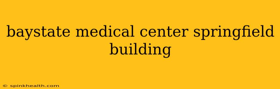 baystate medical center springfield building