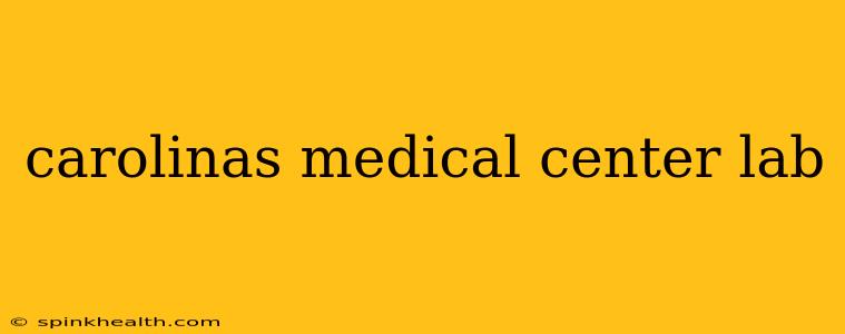 carolinas medical center lab