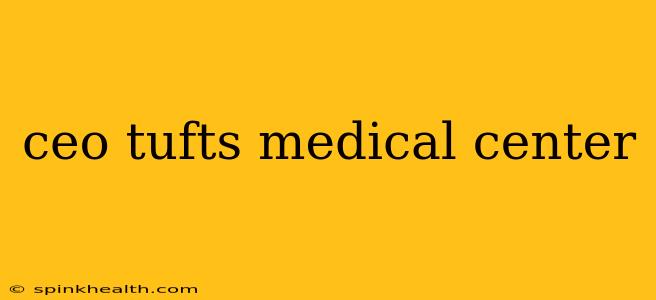 ceo tufts medical center
