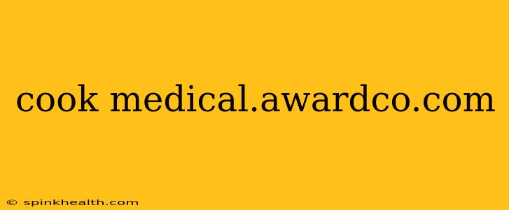cook medical.awardco.com