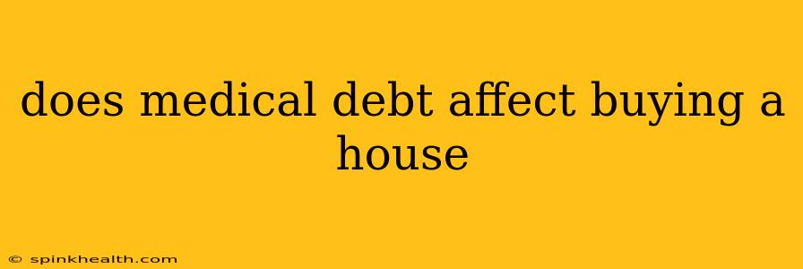 does medical debt affect buying a house