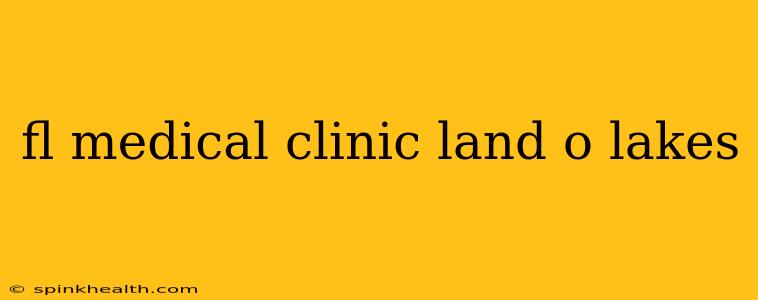 fl medical clinic land o lakes