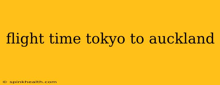 flight time tokyo to auckland
