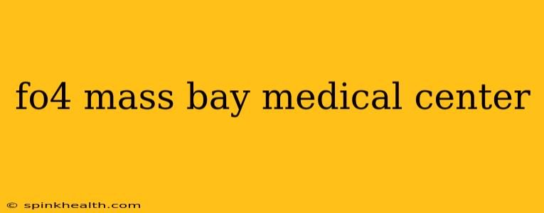 fo4 mass bay medical center