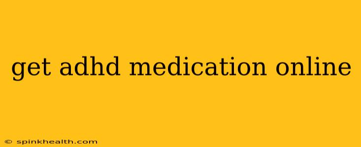 get adhd medication online