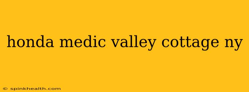 honda medic valley cottage ny
