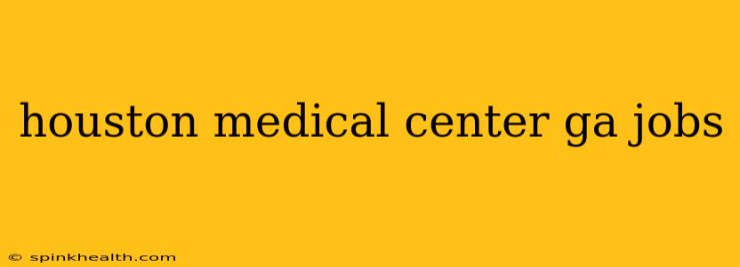 houston medical center ga jobs
