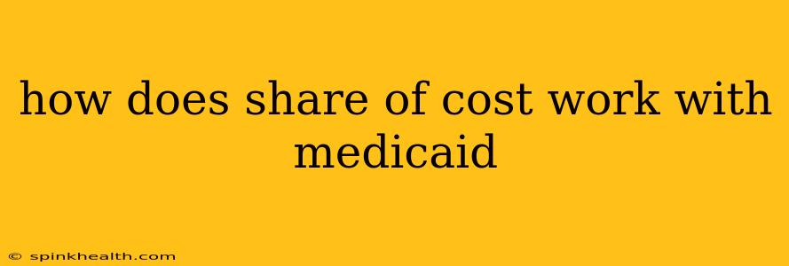 how does share of cost work with medicaid