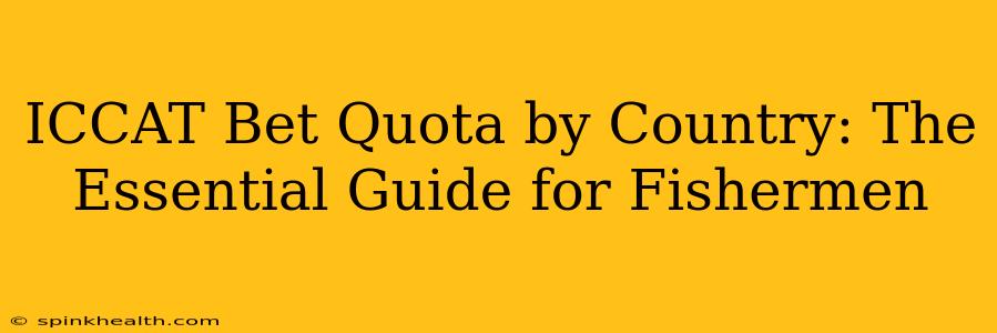 ICCAT Bet Quota by Country: The Essential Guide for Fishermen