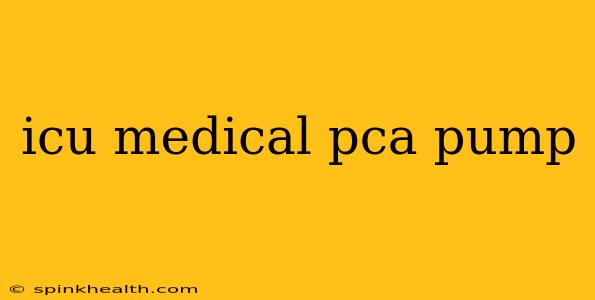 icu medical pca pump