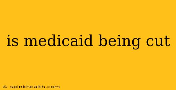 is medicaid being cut