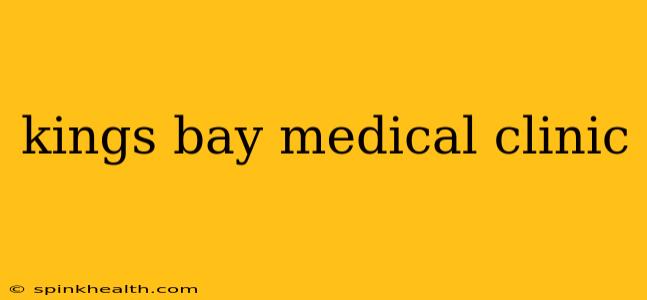 kings bay medical clinic