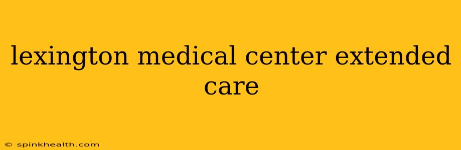 lexington medical center extended care