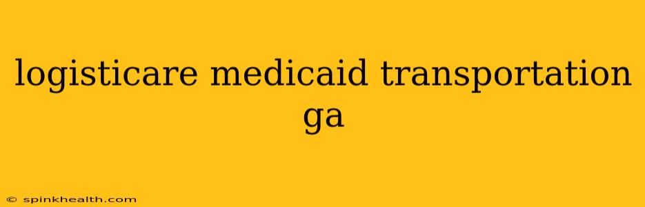 logisticare medicaid transportation ga