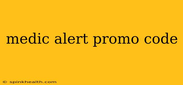 medic alert promo code