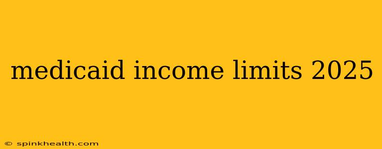 medicaid income limits 2025