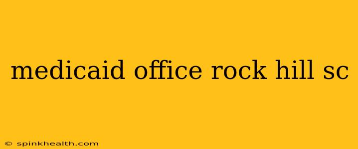 medicaid office rock hill sc