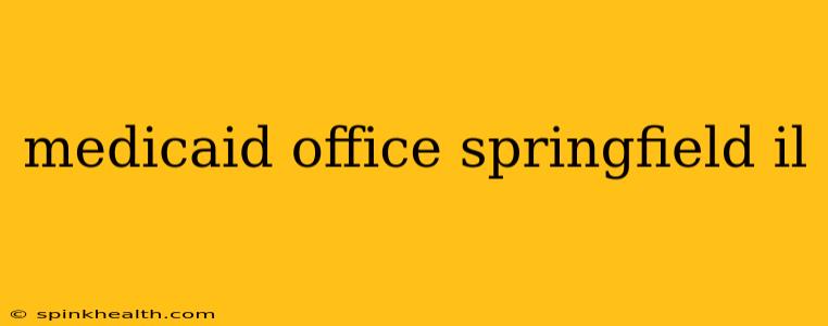 medicaid office springfield il