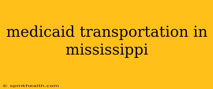 medicaid transportation in mississippi