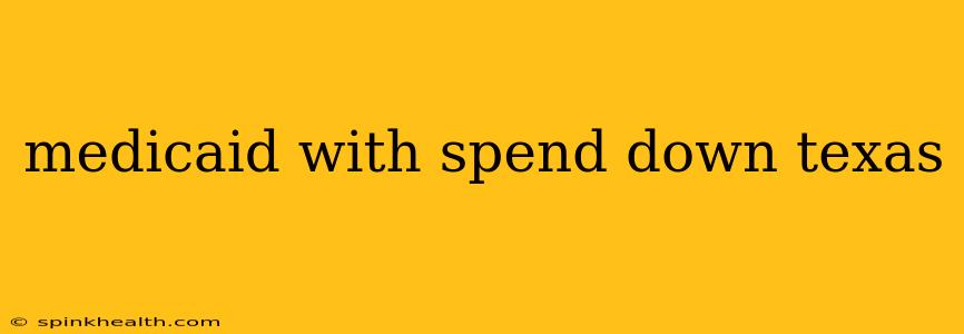 medicaid with spend down texas