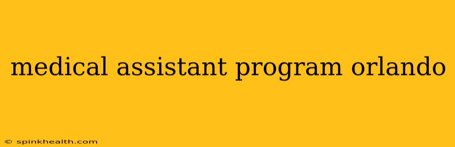 medical assistant program orlando