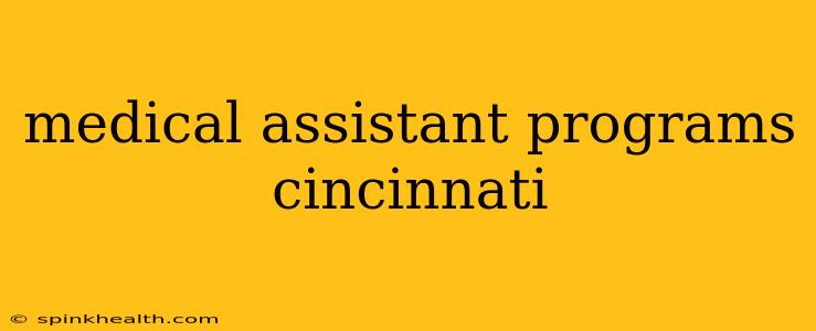 medical assistant programs cincinnati