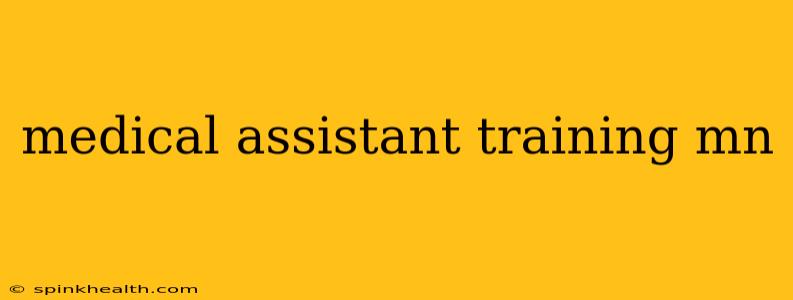 medical assistant training mn
