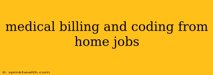 medical billing and coding from home jobs