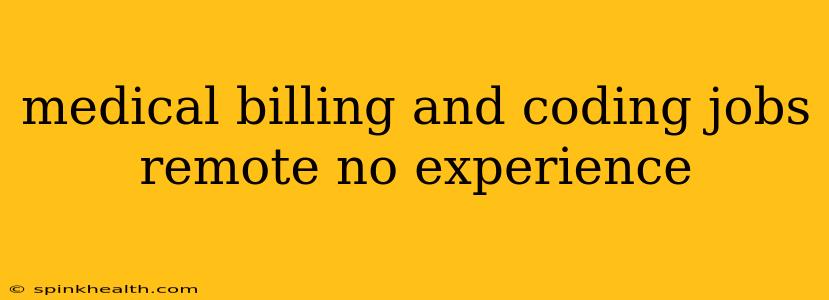medical billing and coding jobs remote no experience