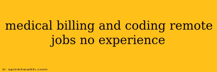 medical billing and coding remote jobs no experience