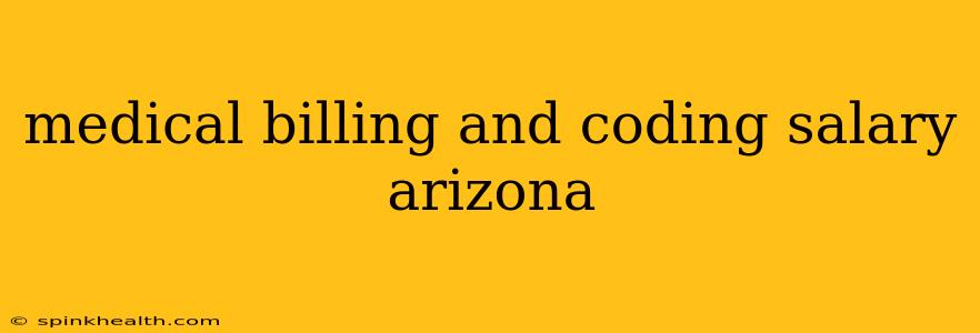 medical billing and coding salary arizona