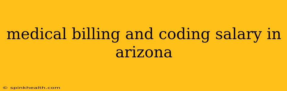 medical billing and coding salary in arizona