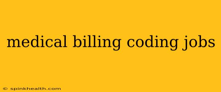 medical billing coding jobs