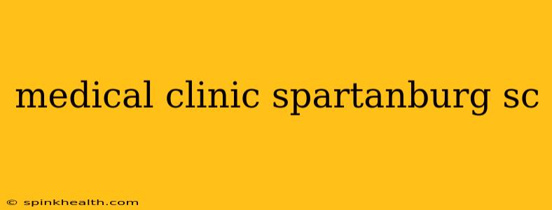 medical clinic spartanburg sc