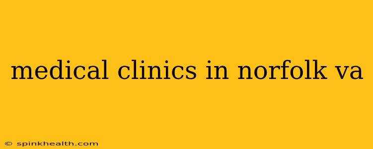 medical clinics in norfolk va