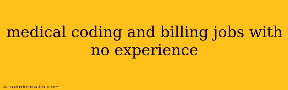 medical coding and billing jobs with no experience