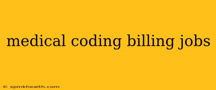 medical coding billing jobs