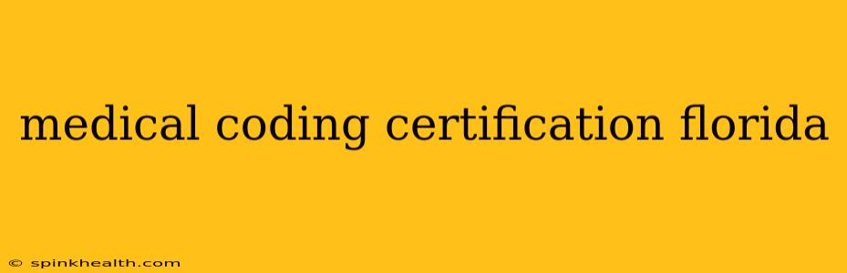 medical coding certification florida