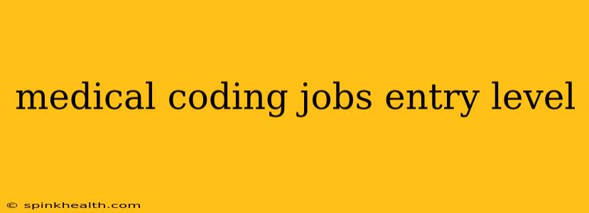 medical coding jobs entry level