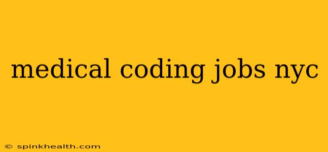 medical coding jobs nyc