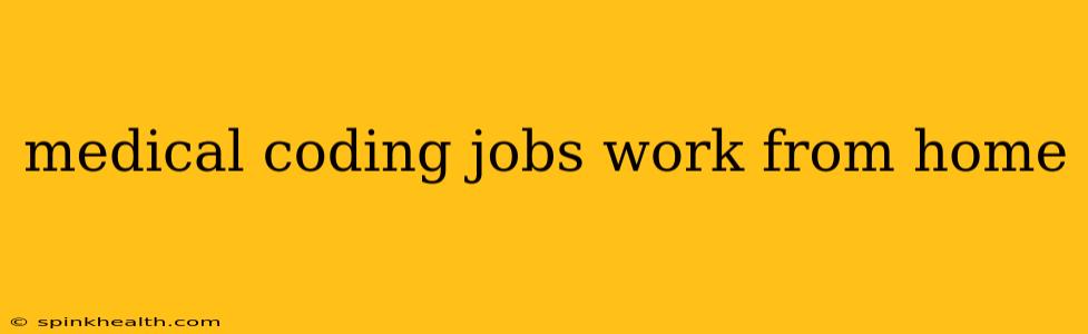 medical coding jobs work from home