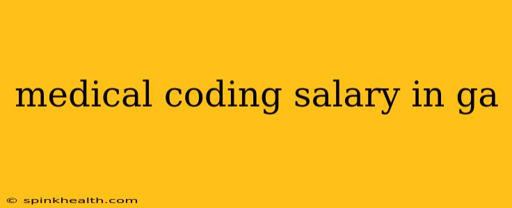 medical coding salary in ga