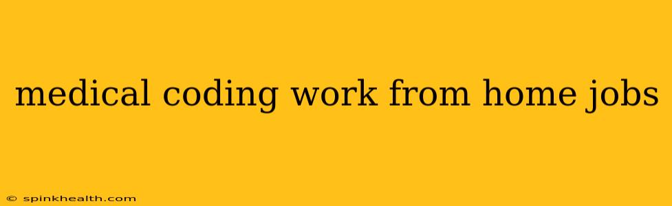 medical coding work from home jobs