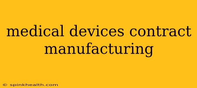 medical devices contract manufacturing